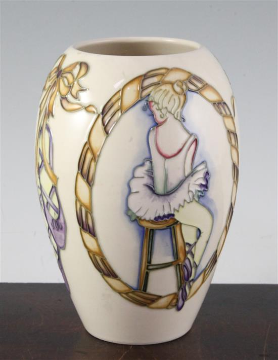 Moorcroft ovoid vase, c.1997